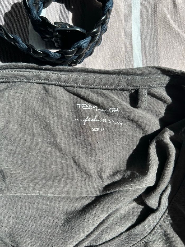 T-shirt Teddy Smith vert fille 16 ans - photo numéro 3