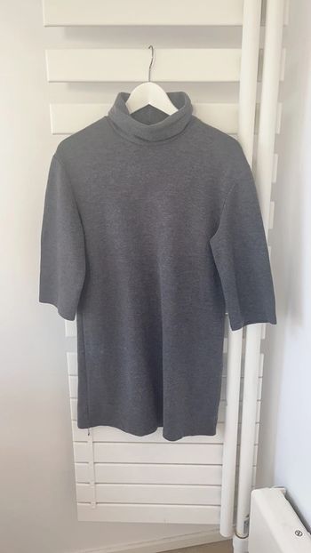 Robe à col roulé Zara (gris), S