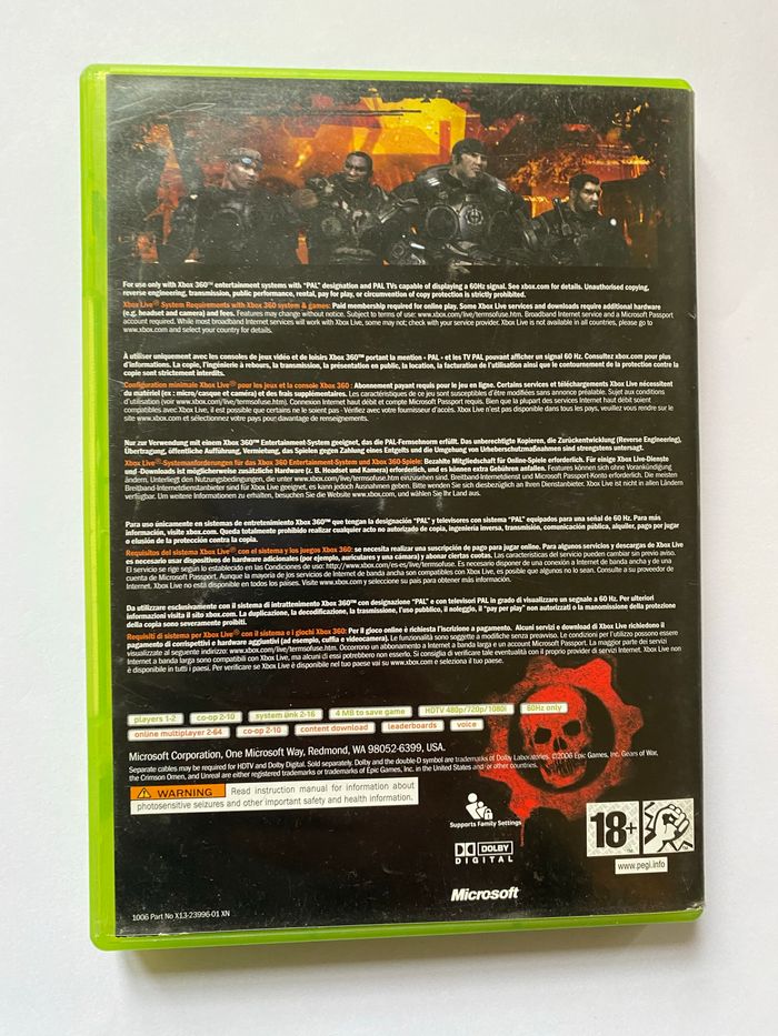 Gears of war Xbox 360 - photo numéro 3