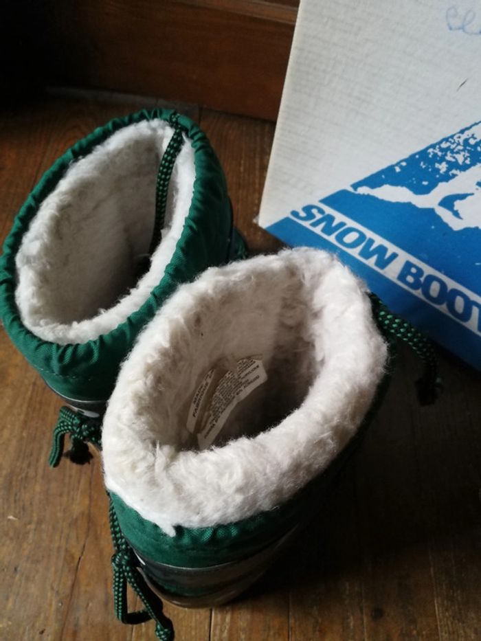 Snow Boots Les bottes de neige vertes - photo numéro 4