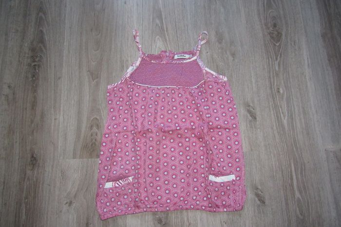 DÉBARDEUR A BRETELLES VIEUX ROSE FILLE "TAPE A L’ŒIL" - 12 ANS - n°01 - photo numéro 2