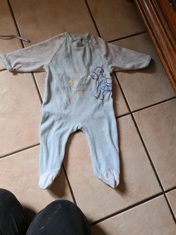 Grenouillère mixte 6 mois 67 cm