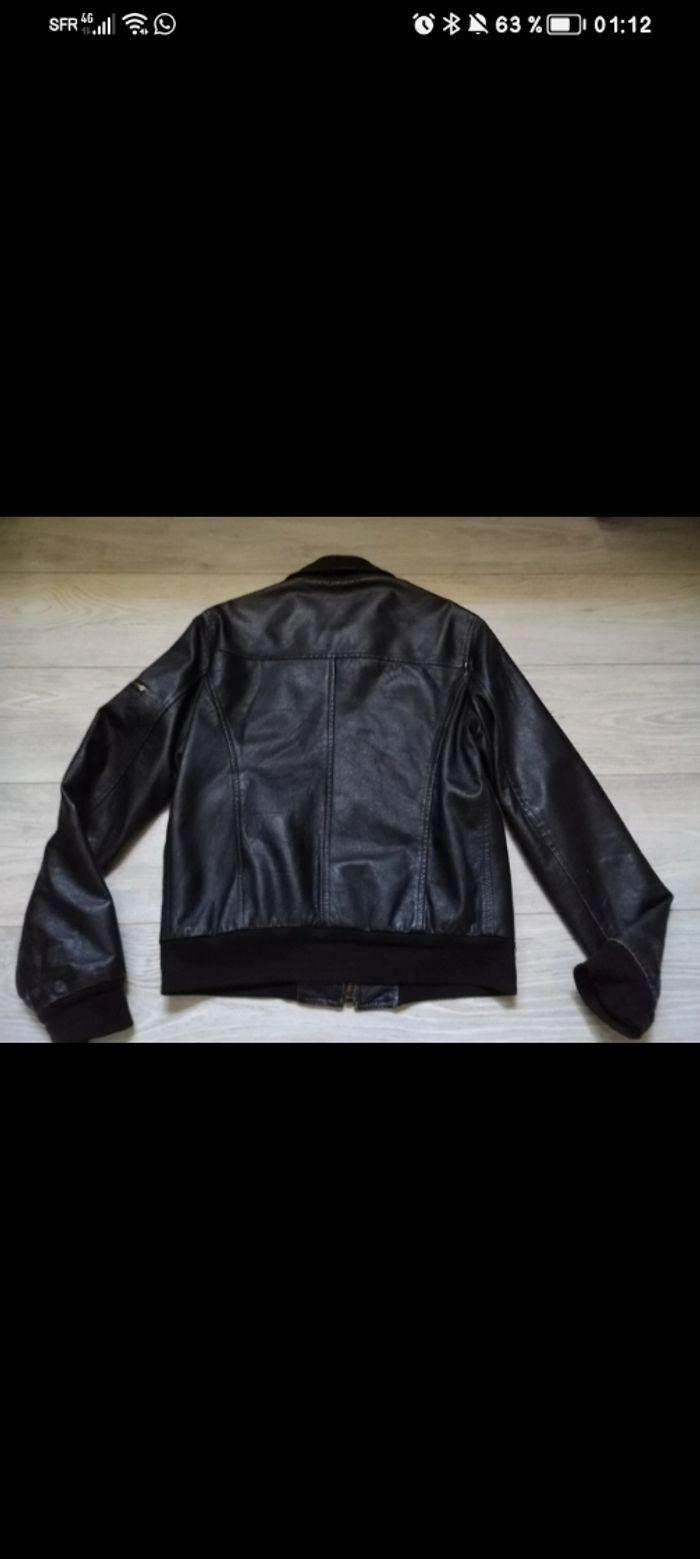 Veste en cuir véritable - photo numéro 10