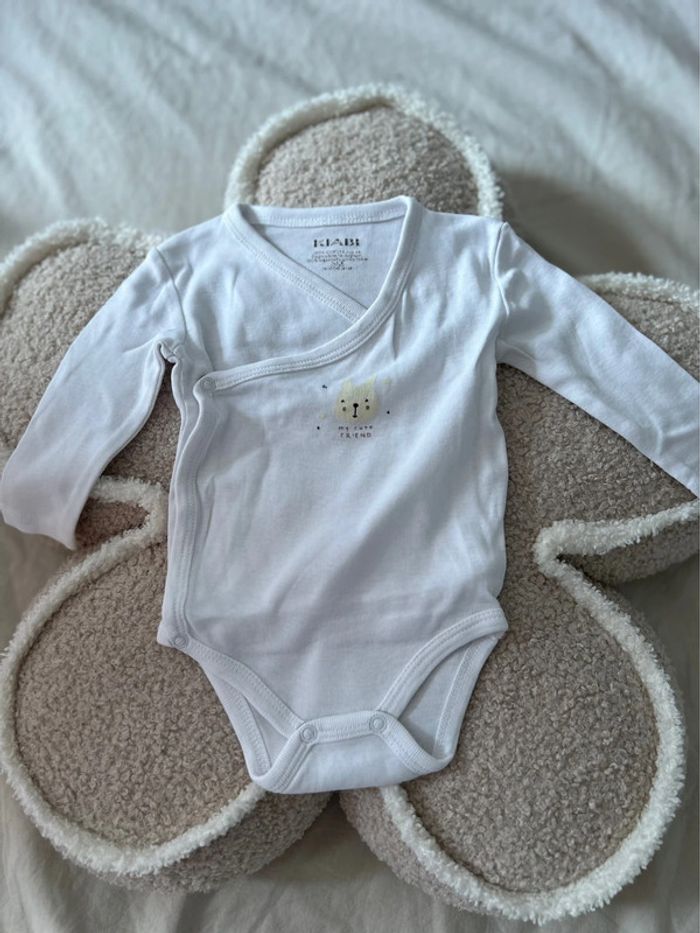 Body manches longues « My cute friend » Lapin