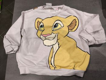 Pull oversize Disney fille 4 ans le roi lion
