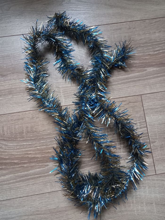 Lot décoration noël bleu - photo numéro 4