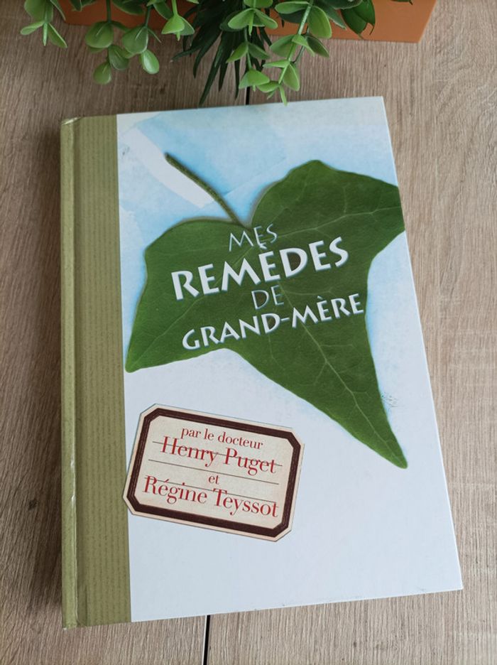 Livre mes remèdes de Grand-mère