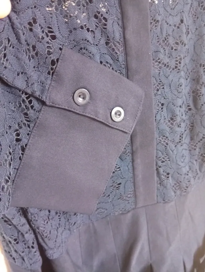 Robe femme elasthanne dentelle taille 46 - photo numéro 5