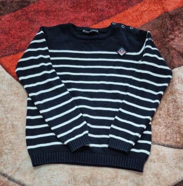 Pull hiver en coton terre de marins