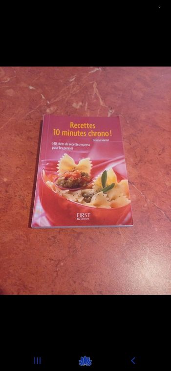 Recettes 10 min chrono !