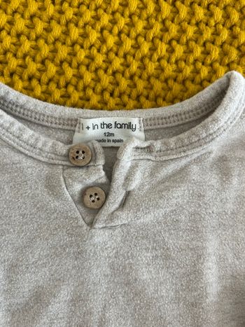 T-shirt 1 + in the family - 12 mois - Parfait état