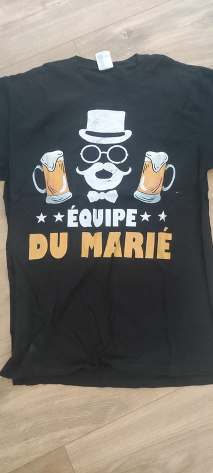 T shirt équipe du marié - photo numéro 2