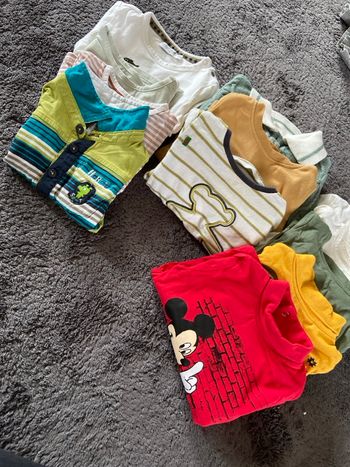 Lot pull et t-shirt 