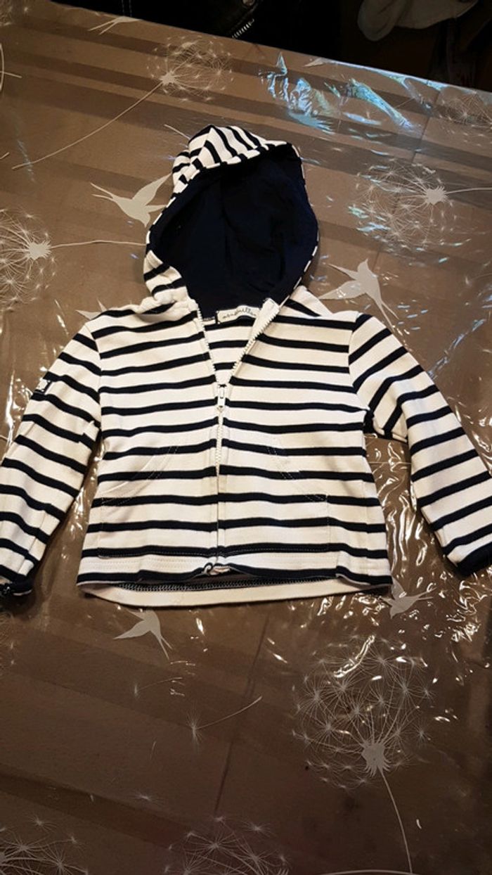 Gilet marin 6 mois