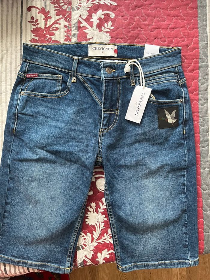 Bermuda en jean