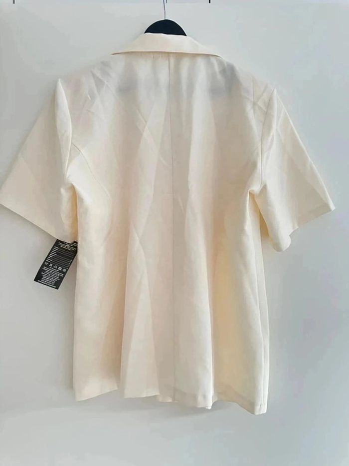 Blazer blanche pour femme T46 - photo numéro 8