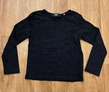 T-shirt noir fille 5/7 ans 