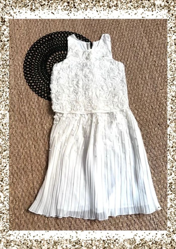 Robe fleur mi longue