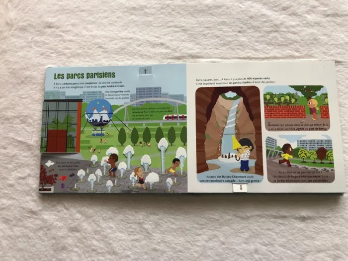Mon livre animé Paris - nombreuses animations - pop-up - photo numéro 5