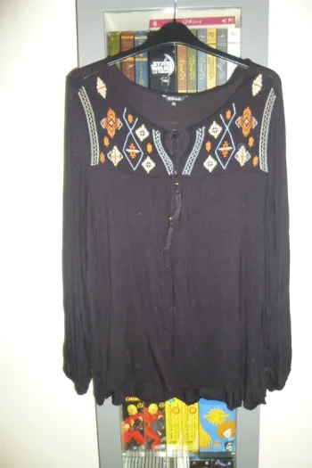 haut tunique noir Msmode taille XXL