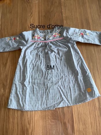 Robe sucre d’orge 6M