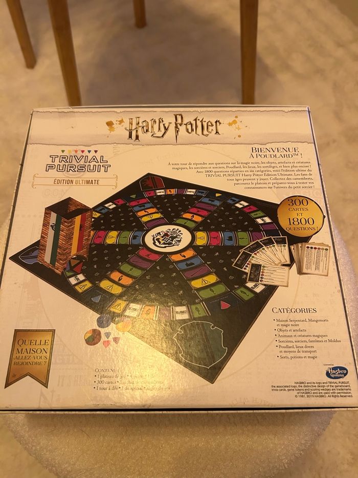 Jeu de société Harry Potter Trivial Pursuit - photo numéro 2