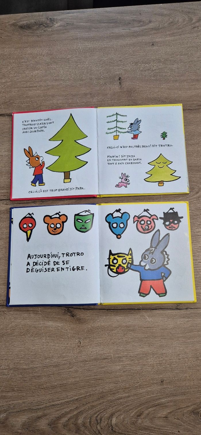 Lot livres L'âne Trotro - photo numéro 2
