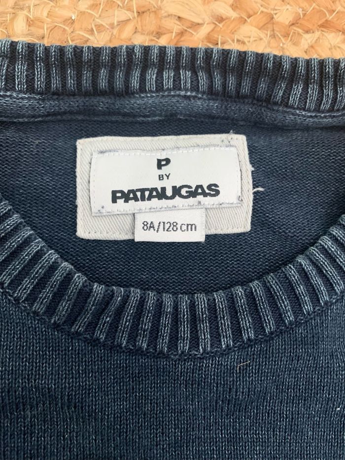 Superbe pull marine Pataugas 8 ans - photo numéro 4