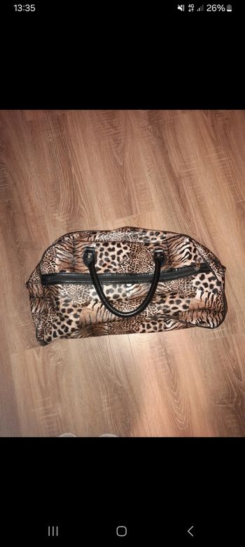 Sac de voyage léopard 