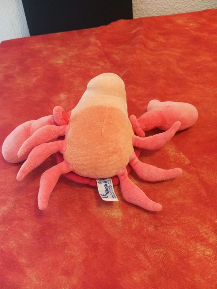 Peluche Sébastien le crabe, ami d'Ariel Disney Simba - photo numéro 9