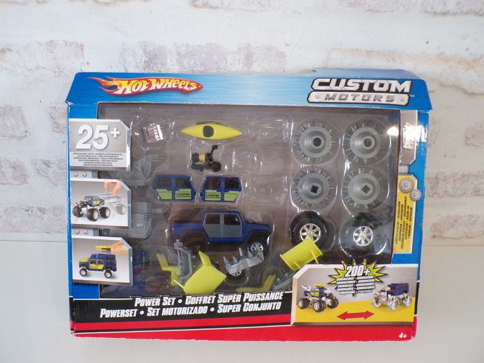 Voiture 4x4 Hotwheels - Hot Wheels - Custom Motors (J21) - photo numéro 4