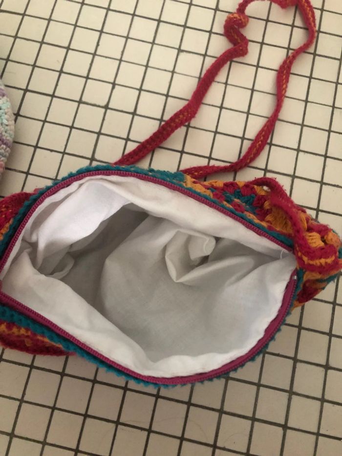 Lot de 2 sacs en crochet - photo numéro 5