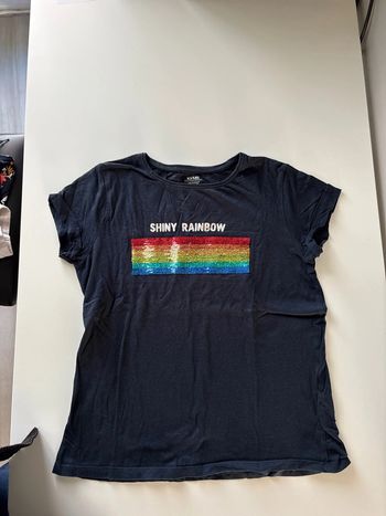 T shirt manche courte fille - T 12 ans