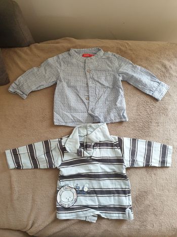 Chemise et polo 9 mois