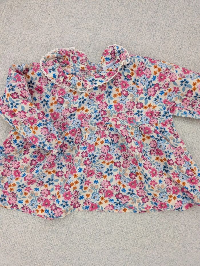 Ensemble fleuri bébé 9mois - photo numéro 10