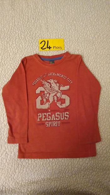 Tee-shirt Zara manches longues 2/3A