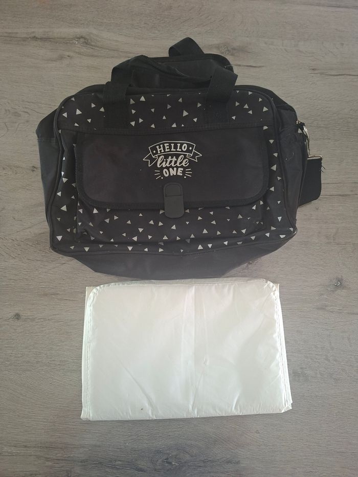 🌷Sac allongé + Tapis de change🌷