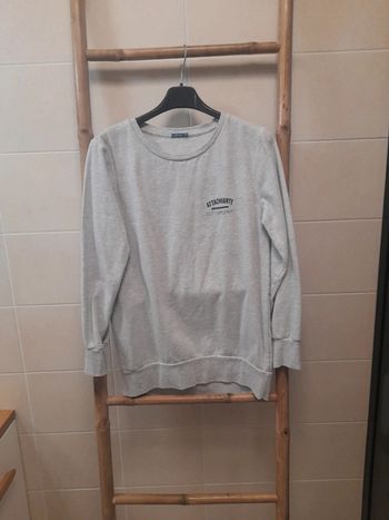 Sweat gris intérieur polaire Imprévu Homewear Taille S