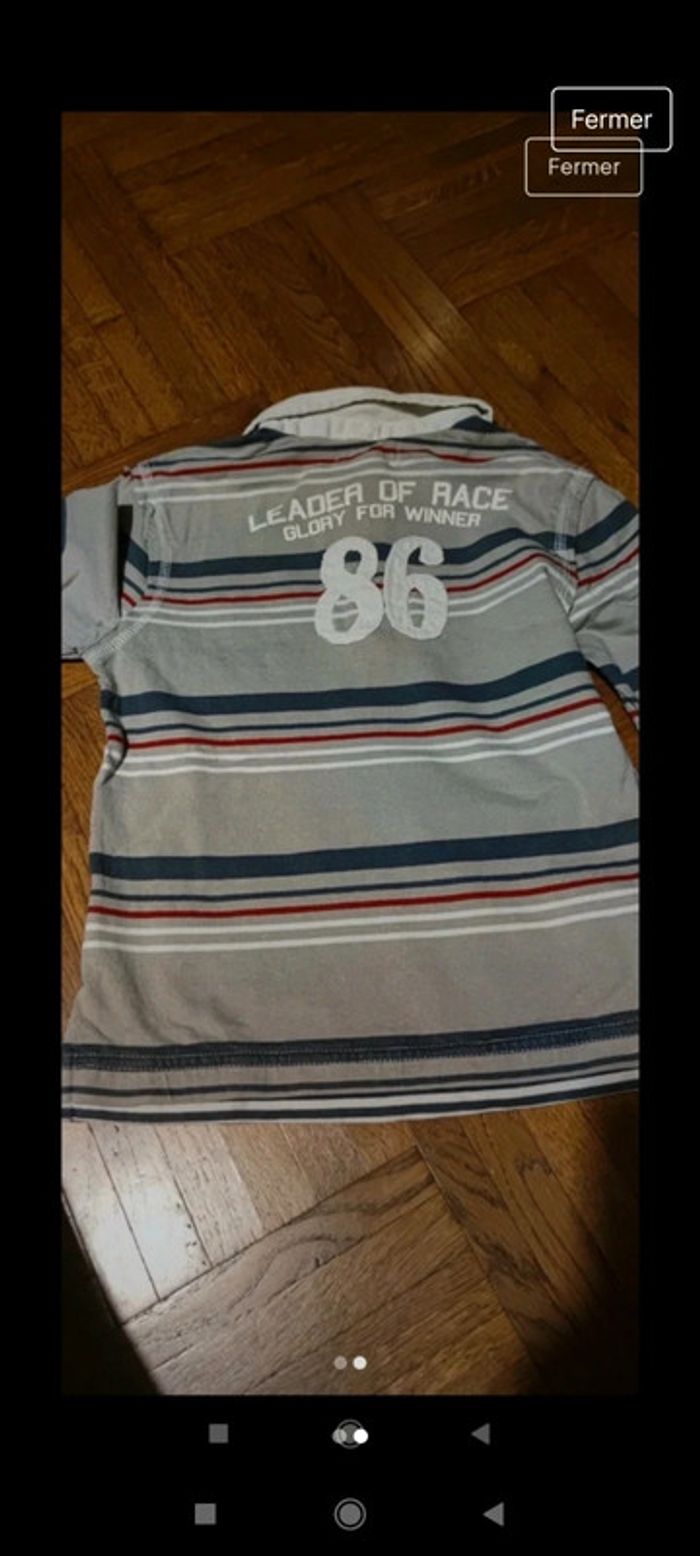 Polo manches longues 4 ans - photo numéro 2