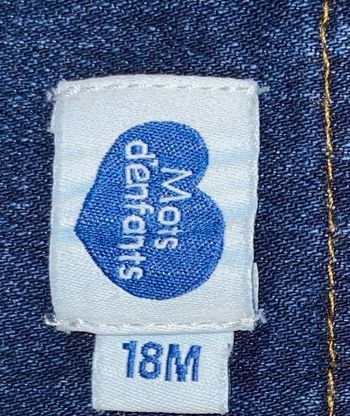 Robe jean bleu 18 mois