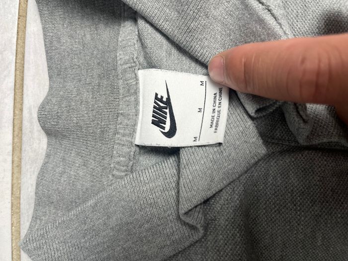 Polo Nike gris homme – Taille M - photo numéro 2