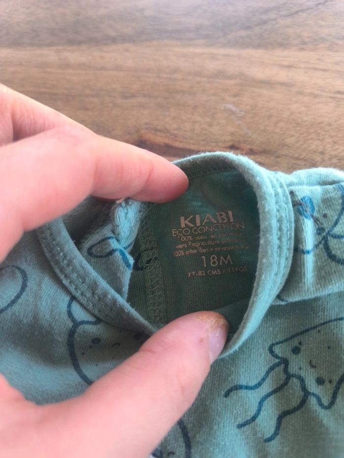 Pyjama une pièces garçon 18mois - photo numéro 3