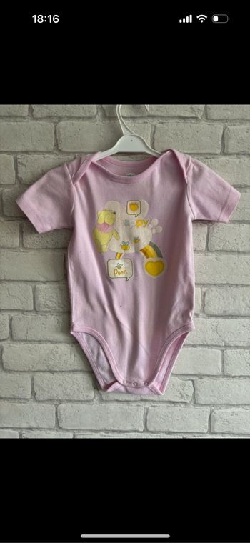 Body 100% coton Disney taille 36 mois