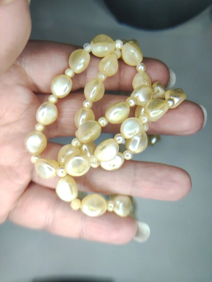 Collier vintage perles - photo numéro 5