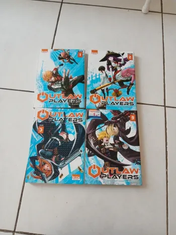 Manga - Outlaw players tome 1 a 3 + 9