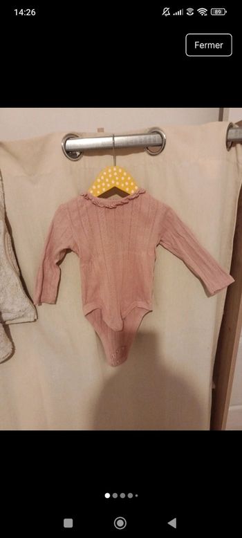 Lot bodys Primark 12 mois