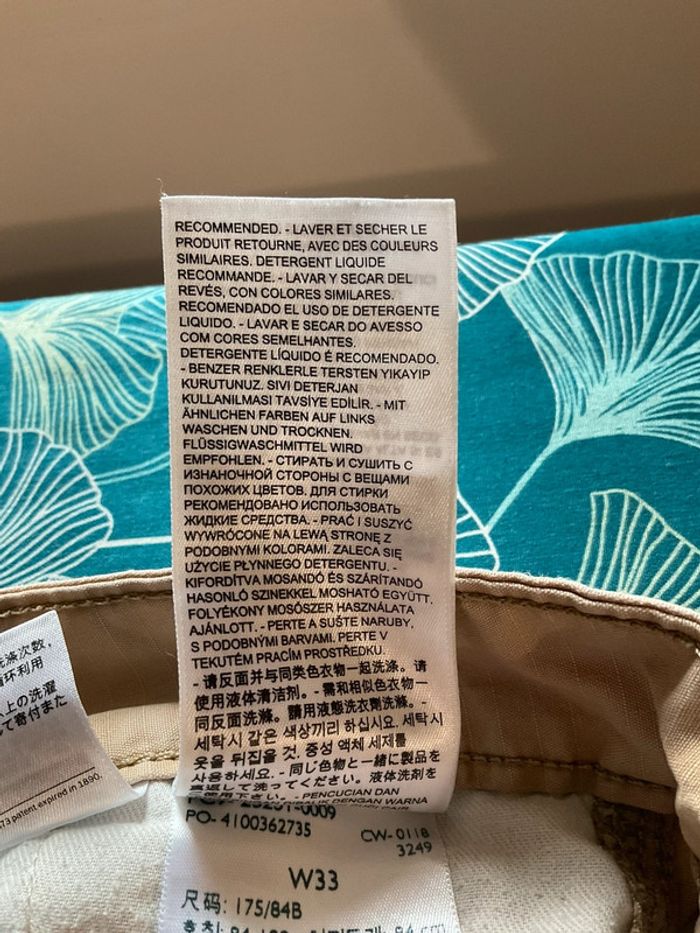 Short cargo beige pour homme Levi’s taille W33 FR42 424 - photo numéro 15