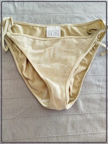 Bas de maillot de bain beige Plein Sud taille 38 neuf