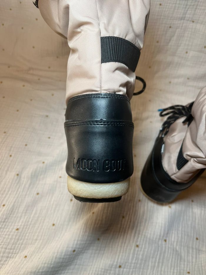 Moon boot - beige et noir - 41 - photo numéro 9