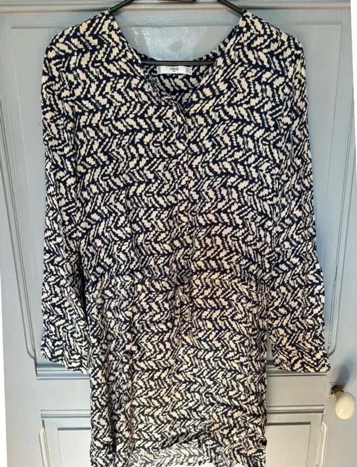 🌿 Robe Mango XS manches longues